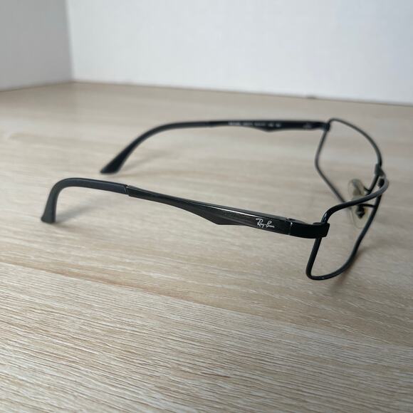 Ray-Ban RB3498 002/71 Black Rectangular Sunglasses FRAMES Flex Hinge 61-17-135 - Picture 8 of 8